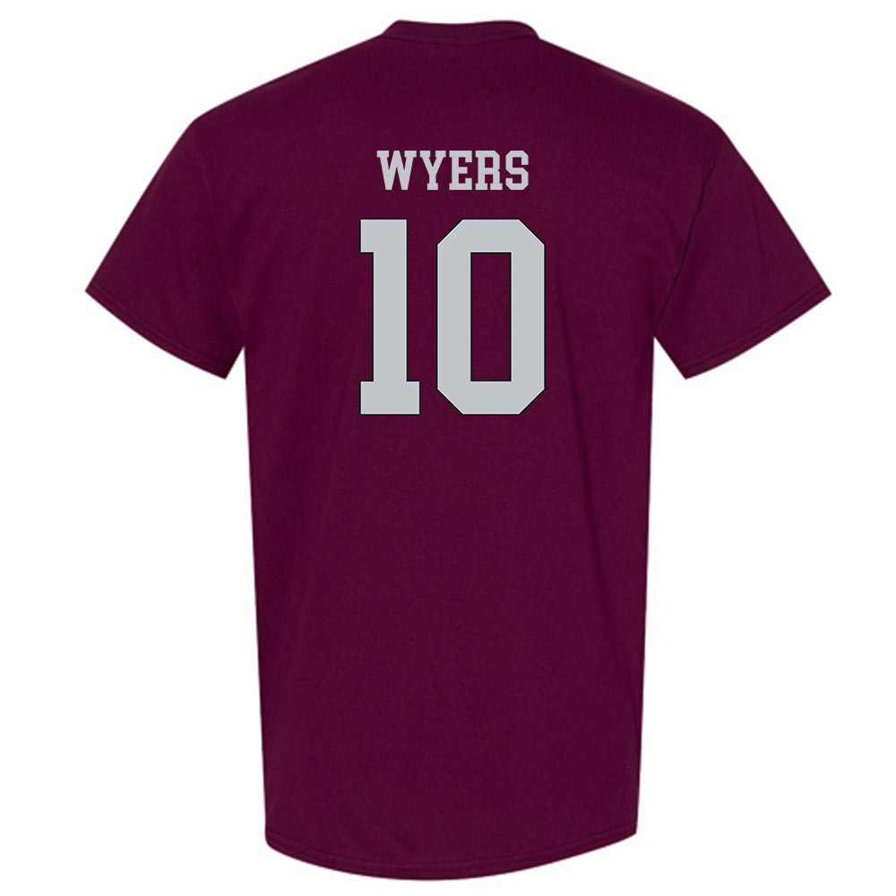 Mississippi State - NCAA Baseball : Drew Wyers - Classic Shersey T-Shirt-1