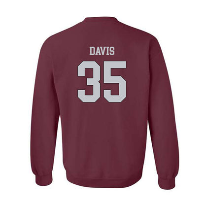 Mississippi State - NCAA Baseball : Ben Davis - Classic Shersey Crewneck Sweatshirt-1