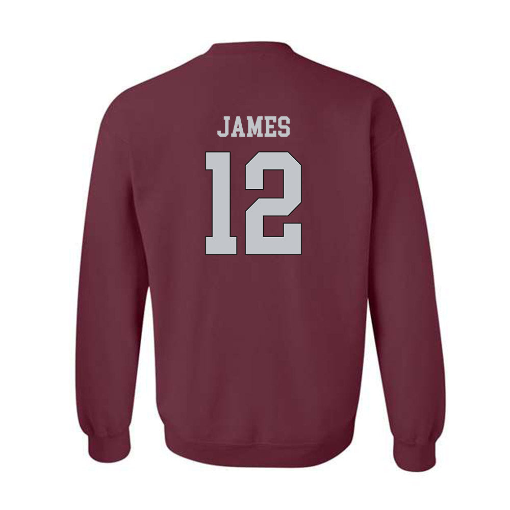 Mississippi State - NCAA Baseball : Chone James - Classic Shersey Crewneck Sweatshirt-1