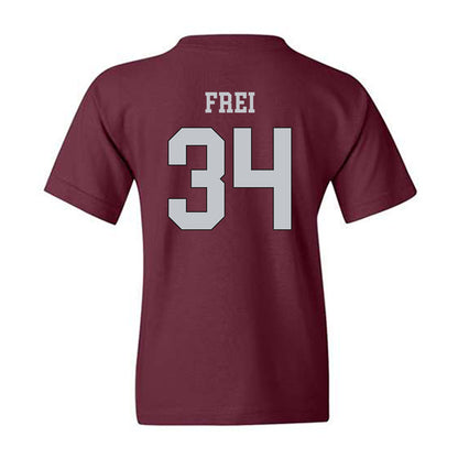 Mississippi State - NCAA Baseball : Gehrig Frei - Classic Shersey Youth T-Shirt-1