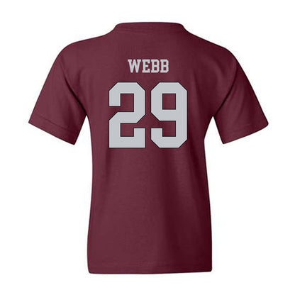 Mississippi State - NCAA Baseball : Maddox Webb - Classic Shersey Youth T-Shirt-1
