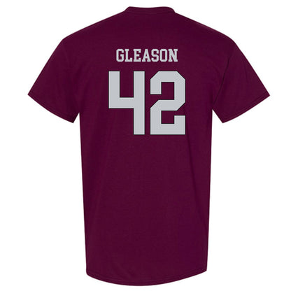 Mississippi State - NCAA Baseball : Jack Gleason - Classic Shersey T-Shirt-1