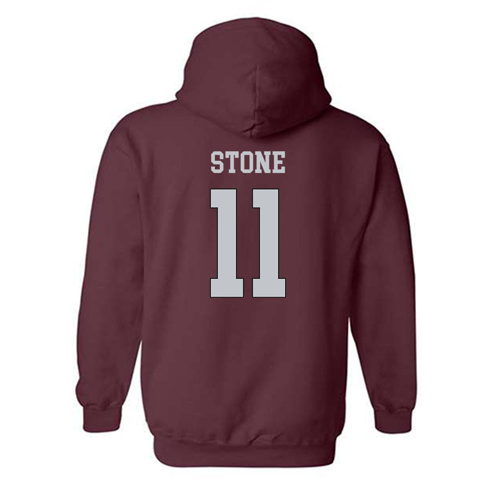 Mississippi State - NCAA Baseball : Duke Stone - Classic Shersey Hooded Sweatshirt-1