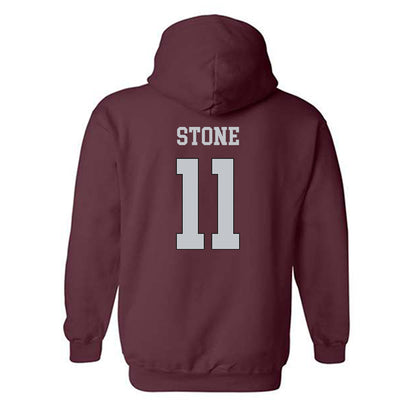 Mississippi State - NCAA Baseball : Duke Stone - Classic Shersey Hooded Sweatshirt-1