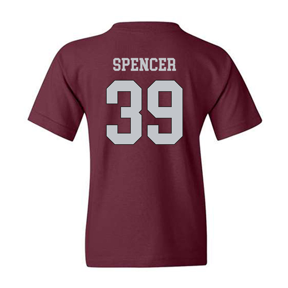 Mississippi State - NCAA Baseball : Patrick Spencer - Classic Shersey Youth T-Shirt-1