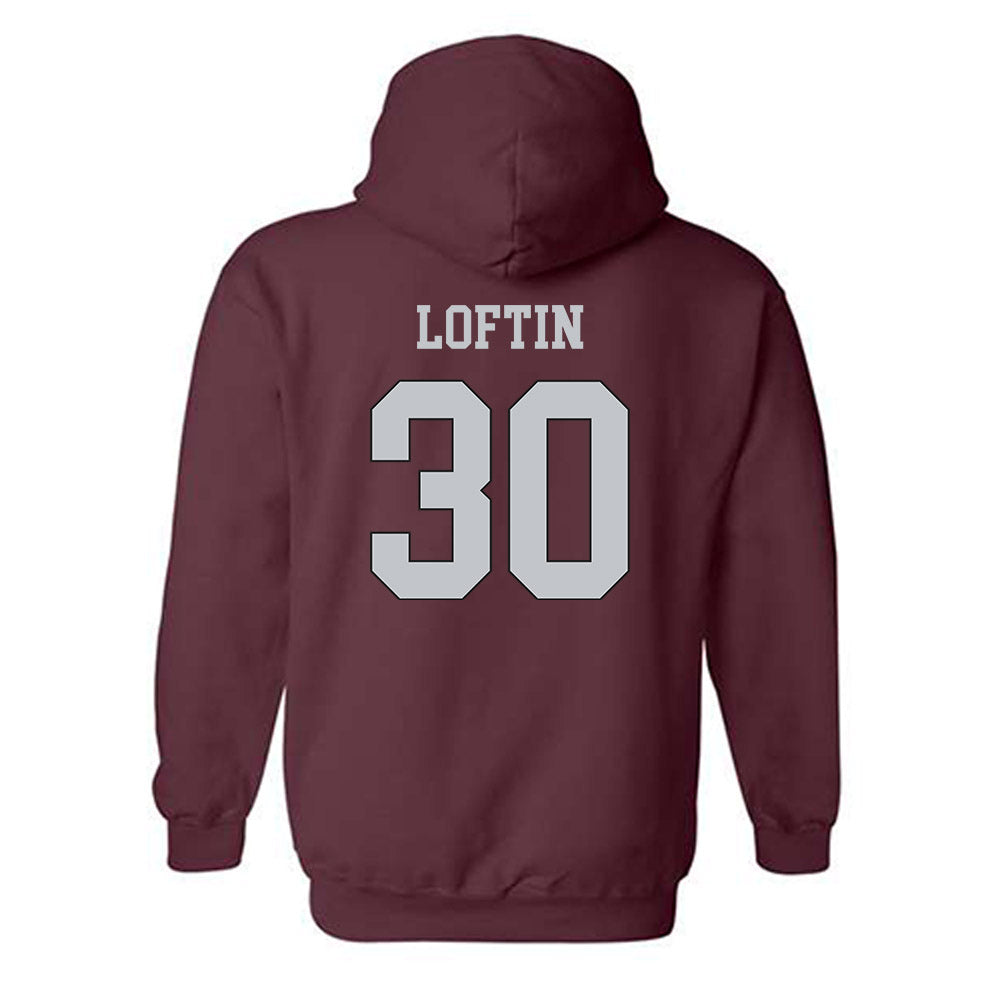 Mississippi State - NCAA Baseball : Bradley Loftin - Classic Shersey Hooded Sweatshirt-1