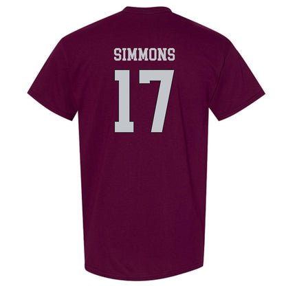 Mississippi State - NCAA Baseball : Stone Simmons - Classic Shersey T-Shirt-1