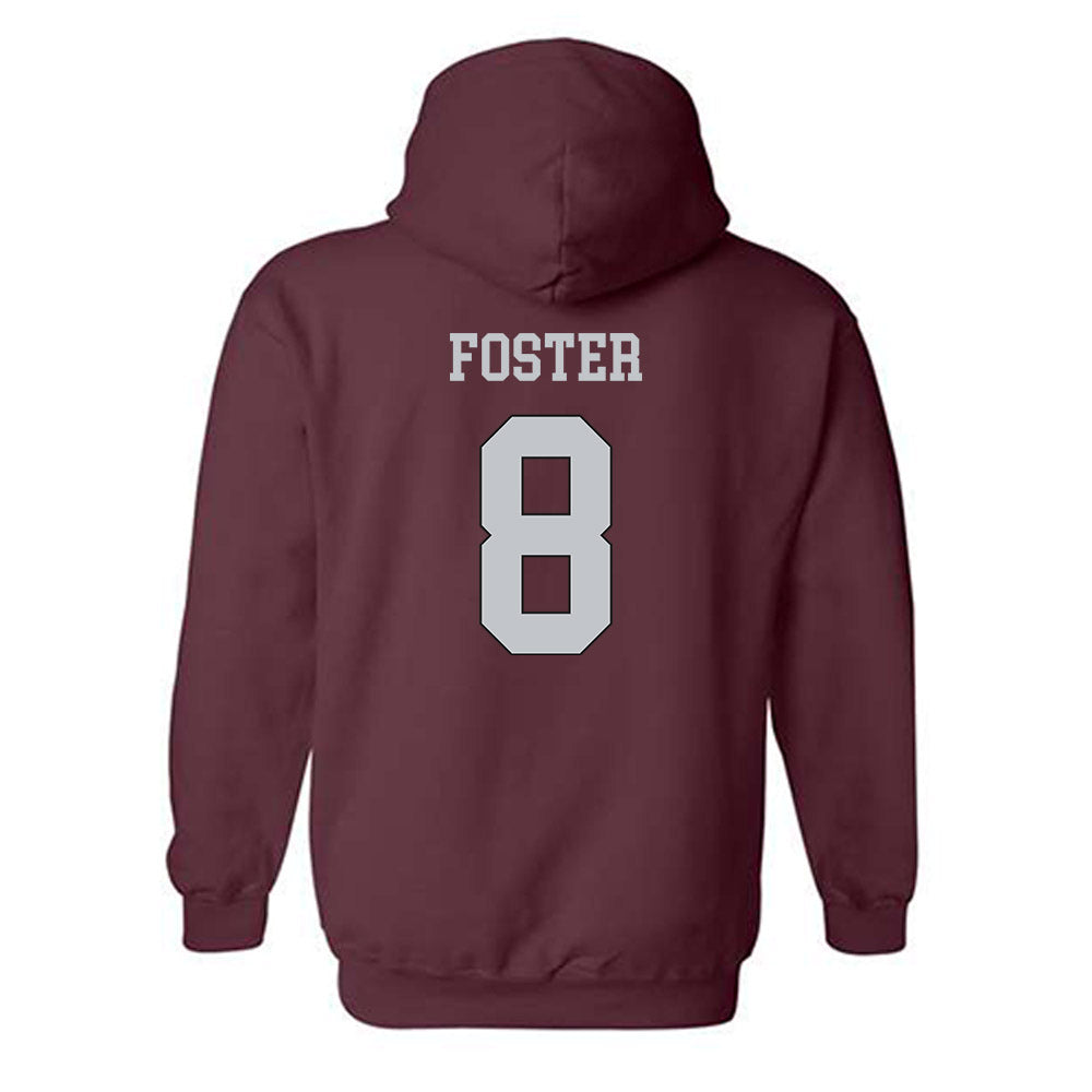 Mississippi State - NCAA Baseball : Charlie Foster - Classic Shersey Hooded Sweatshirt-1