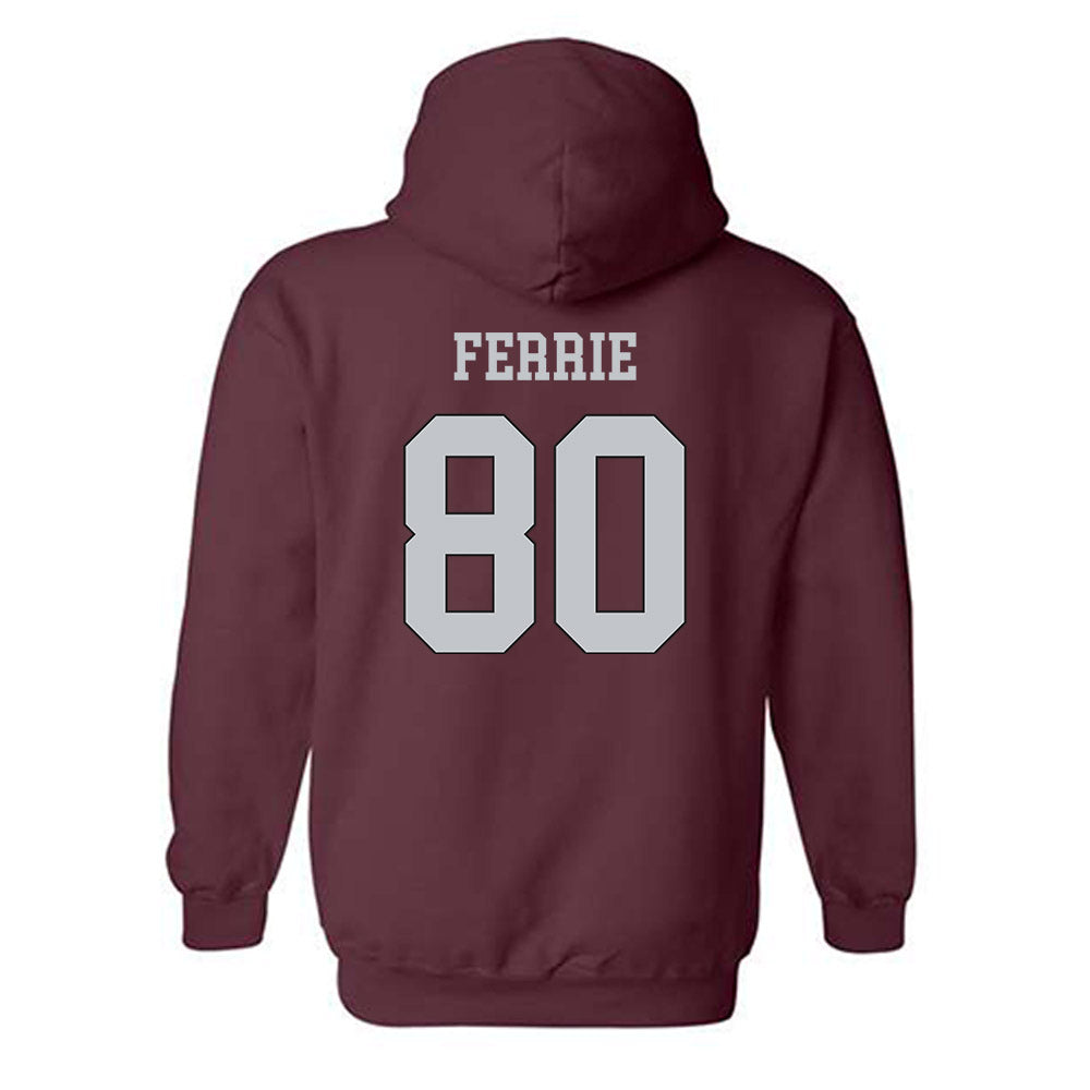 Mississippi State - NCAA Football : Kyle Ferrie - Sports Shersey Hooded Sweatshirt-1
