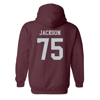 Mississippi State - NCAA Football : Jacoby Jackson - Sports Shersey Hooded Sweatshirt-1