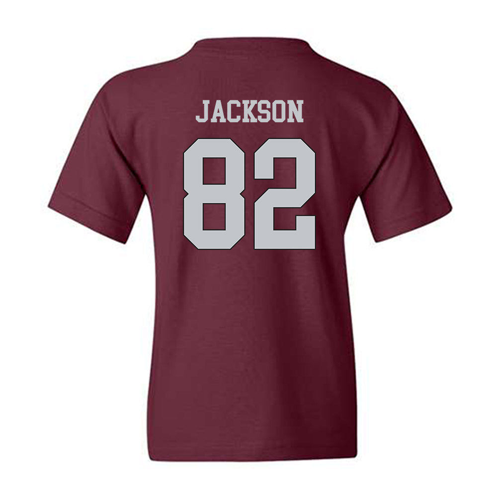 Mississippi State - NCAA Football : Davian Jackson - Sports Shersey Youth T-Shirt-1