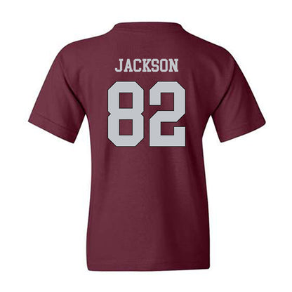 Mississippi State - NCAA Football : Davian Jackson - Sports Shersey Youth T-Shirt-1