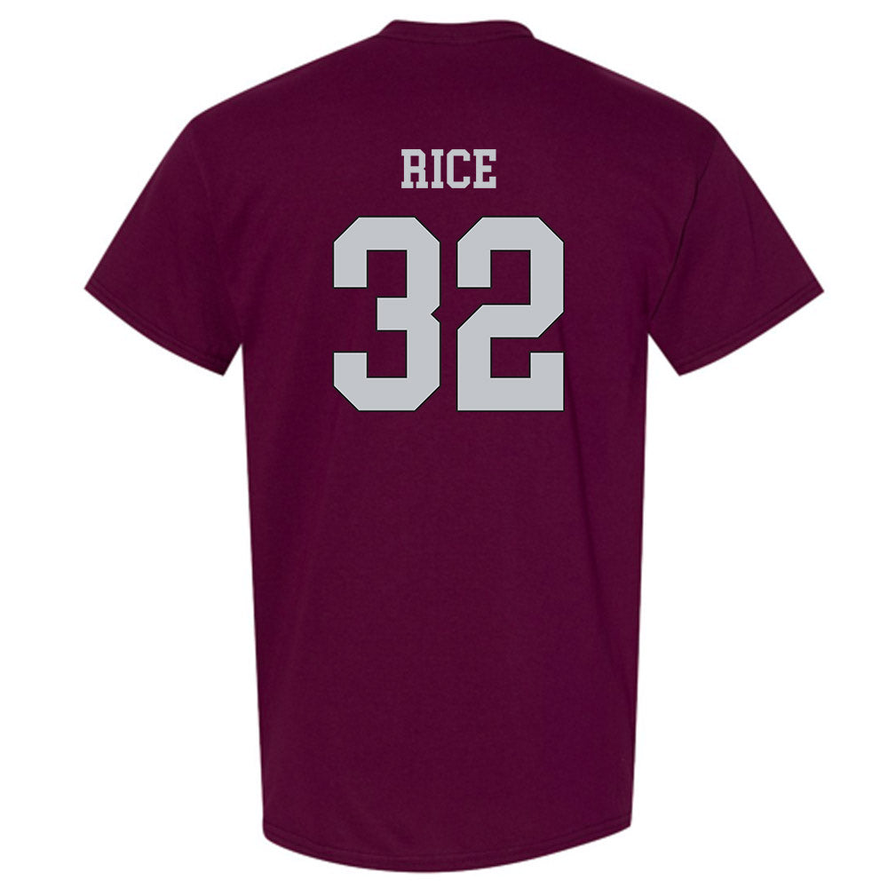 Mississippi State - NCAA Football : AJ Rice - Sports Shersey T-Shirt-1
