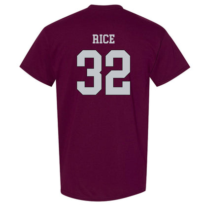 Mississippi State - NCAA Football : AJ Rice - Sports Shersey T-Shirt-1