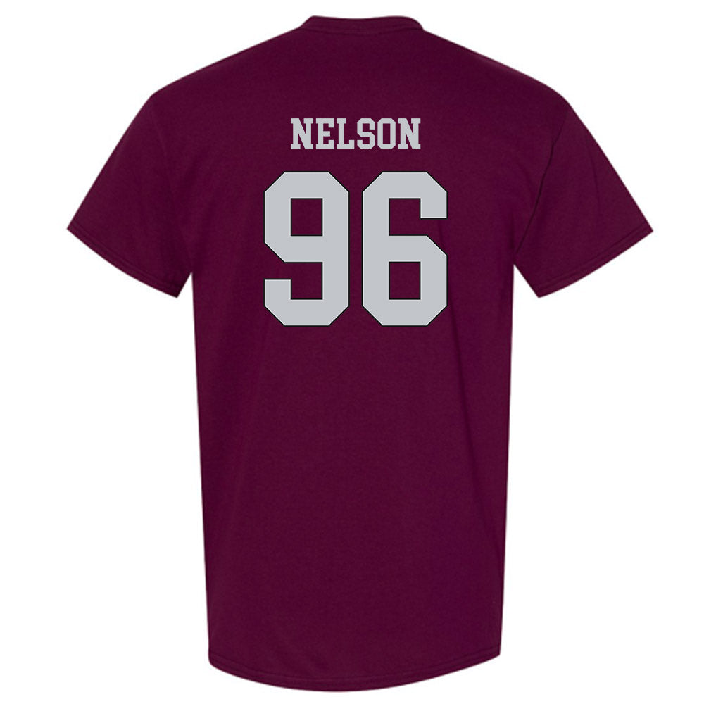 Mississippi State - NCAA Football : John Nelson - Sports Shersey T-Shirt-1