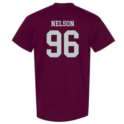 Mississippi State - NCAA Football : John Nelson - Sports Shersey T-Shirt-1