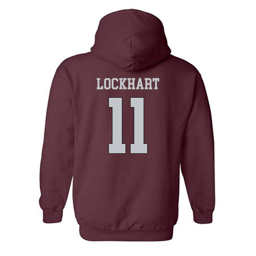 Mississippi State - NCAA Football : Tyler Lockhart - Sports Shersey Hooded Sweatshirt-1