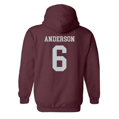 Mississippi State - NCAA Football : Deonte Anderson - Sports Shersey Hooded Sweatshirt-1