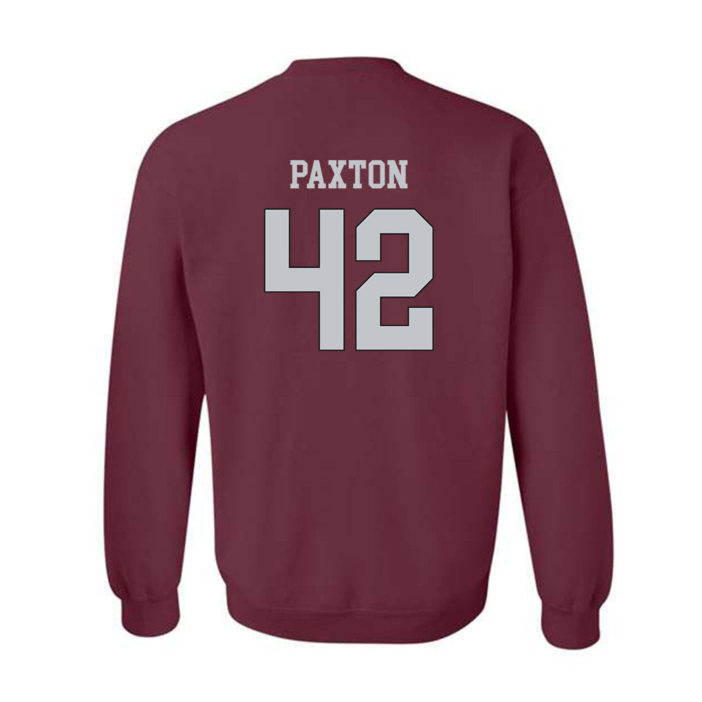 Mississippi State - NCAA Football : Sam Paxton - Sports Shersey Crewneck Sweatshirt-1