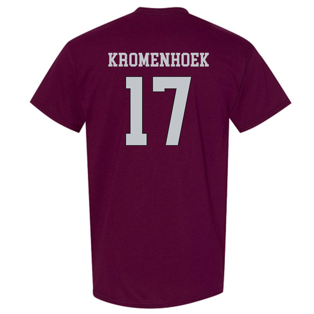 Mississippi State - NCAA Football : Luke Kromenhoek - Sports Shersey T-Shirt-1