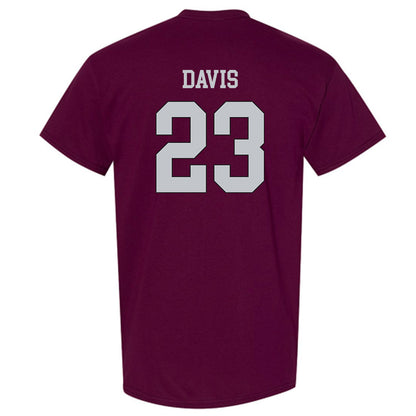 Mississippi State - NCAA Football : SetH Davis - Sports Shersey T-Shirt-1
