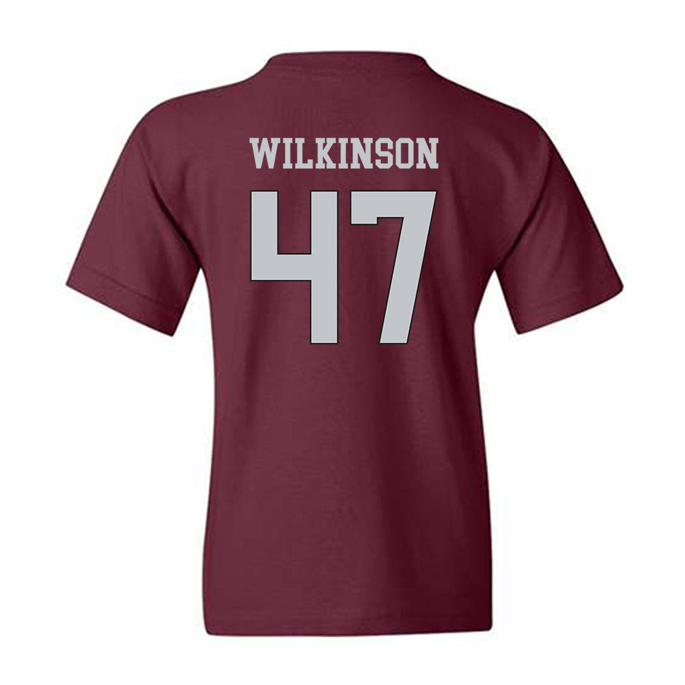 Mississippi State - NCAA Football : William Wilkinson - Sports Shersey Youth T-Shirt-1