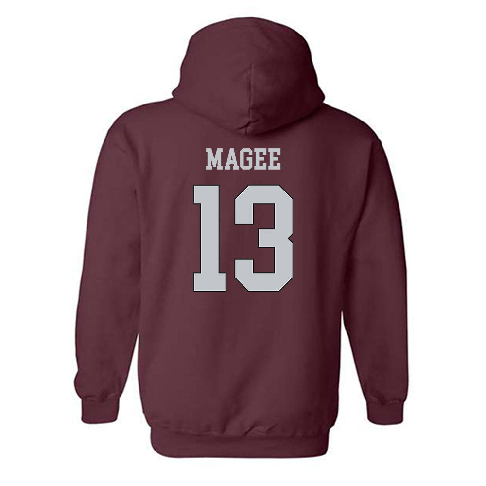 Mississippi State - NCAA Football : Sanfrisco Magee - Sports Shersey Hooded Sweatshirt-1