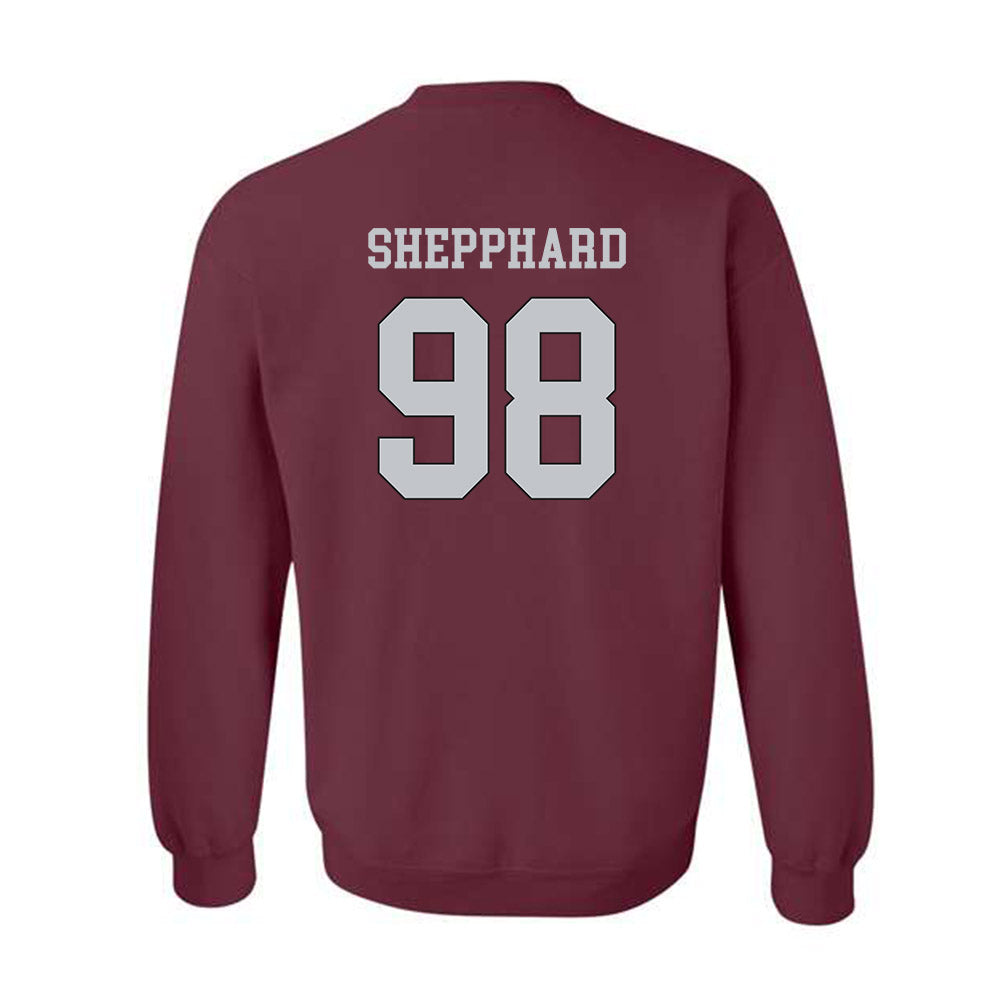 Mississippi State - NCAA Football : Ashun Shepphard - Sports Shersey Crewneck Sweatshirt-1