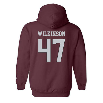 Mississippi State - NCAA Football : William Wilkinson - Sports Shersey Hooded Sweatshirt-1