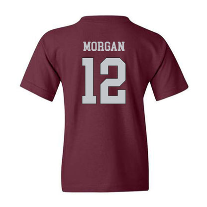 Mississippi State - NCAA Football : Asher Morgan - Sports Shersey Youth T-Shirt-1