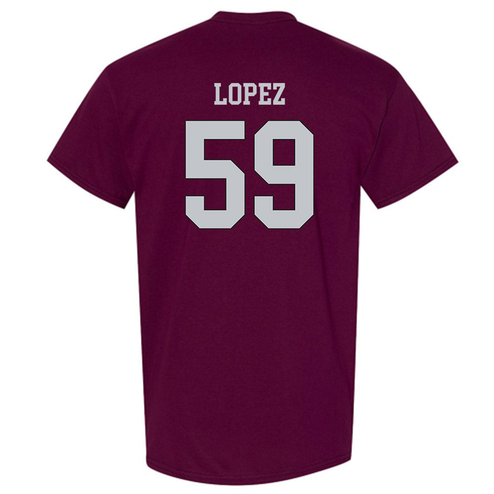 Mississippi State - NCAA Football : Alex Lopez - Sports Shersey T-Shirt-1