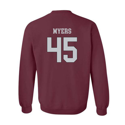 Mississippi State - NCAA Football : Ethan Myers - Sports Shersey Crewneck Sweatshirt-1
