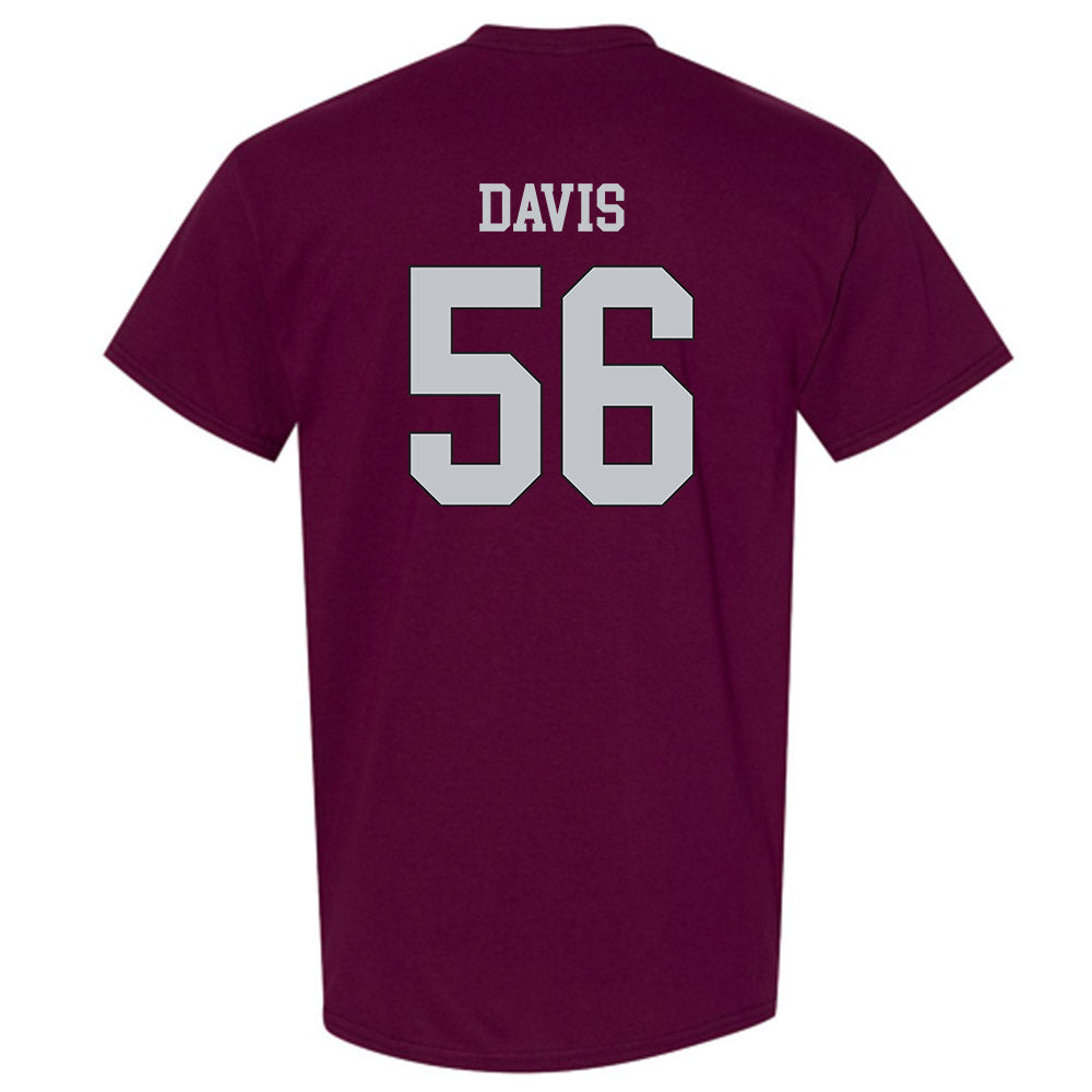 Mississippi State - NCAA Football : Wesley Davis - Sports Shersey T-Shirt-1