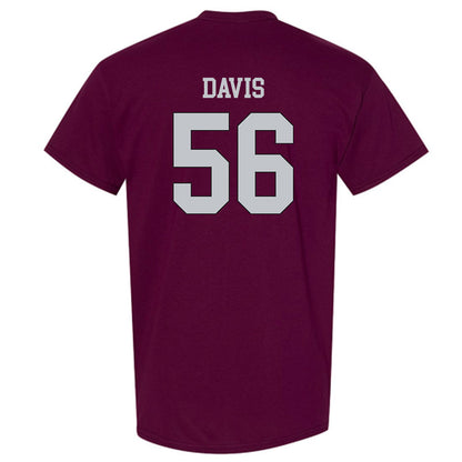 Mississippi State - NCAA Football : Wesley Davis - Sports Shersey T-Shirt-1