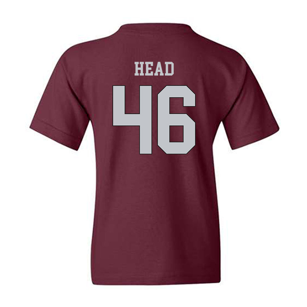 Mississippi State - NCAA Football : Joseph Head - Sports Shersey Youth T-Shirt-1