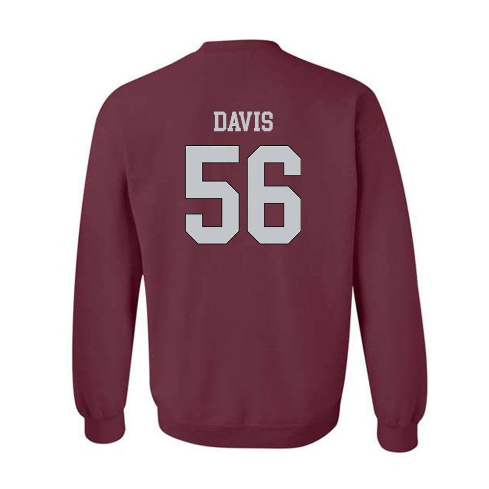 Mississippi State - NCAA Football : Wesley Davis - Sports Shersey Crewneck Sweatshirt-1