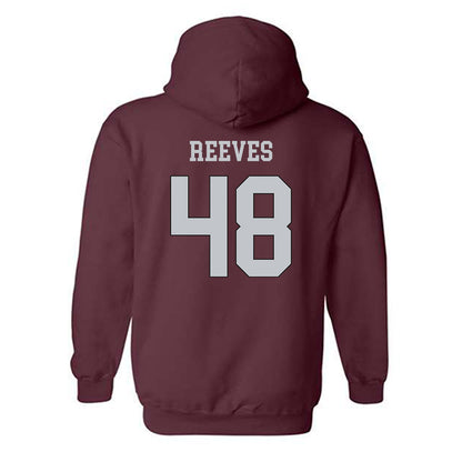 Mississippi State - NCAA Football : Turner Reeves - Sports Shersey Hooded Sweatshirt-1
