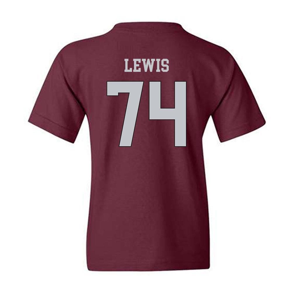 Mississippi State - NCAA Football : Jimothy Lewis - Sports Shersey Youth T-Shirt-1
