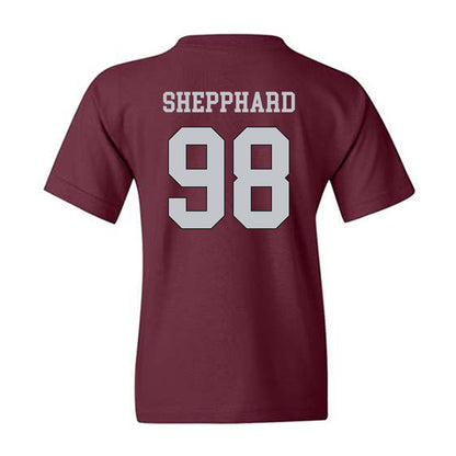 Mississippi State - NCAA Football : Ashun Shepphard - Sports Shersey Youth T-Shirt-1