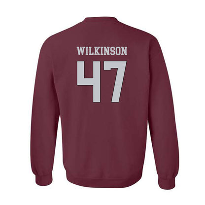 Mississippi State - NCAA Football : William Wilkinson - Sports Shersey Crewneck Sweatshirt-1