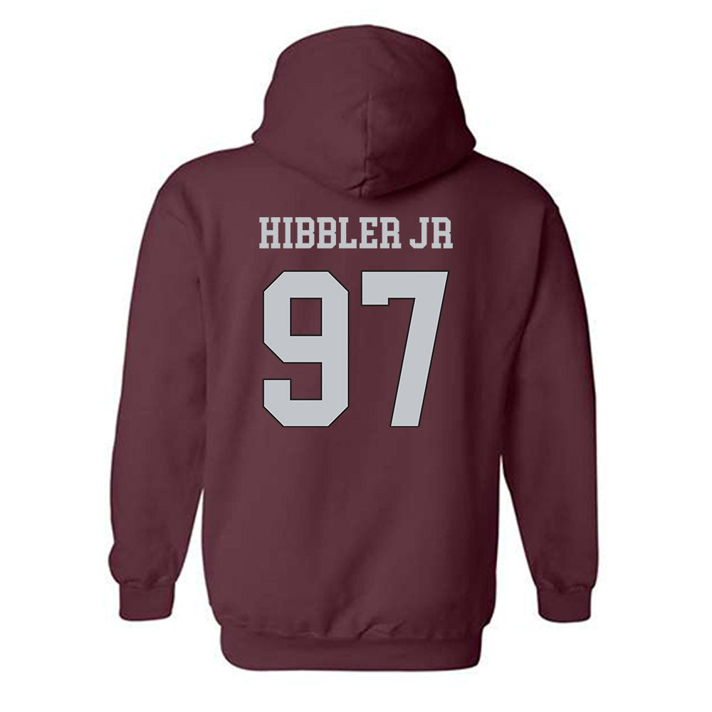 Mississippi State - NCAA Football : Terrance Hibbler Jr - Sports Shersey Hooded Sweatshirt-1