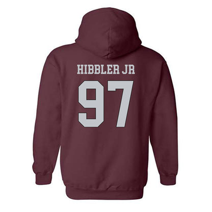 Mississippi State - NCAA Football : Terrance Hibbler Jr - Sports Shersey Hooded Sweatshirt-1
