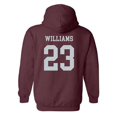Mississippi State - NCAA Football : Trevion Williams - Sports Shersey Hooded Sweatshirt-1