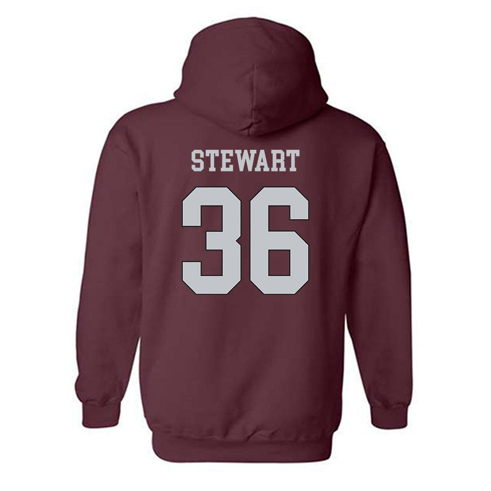 Mississippi State - NCAA Football : Jabryis Stewart - Sports Shersey Hooded Sweatshirt-1