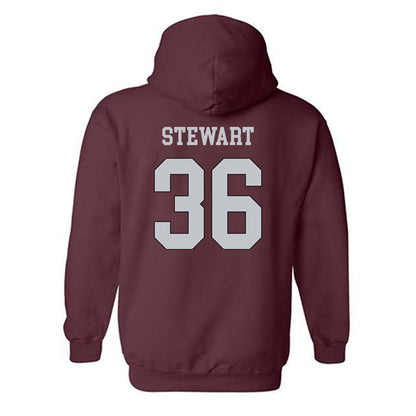 Mississippi State - NCAA Football : Jabryis Stewart - Sports Shersey Hooded Sweatshirt-1