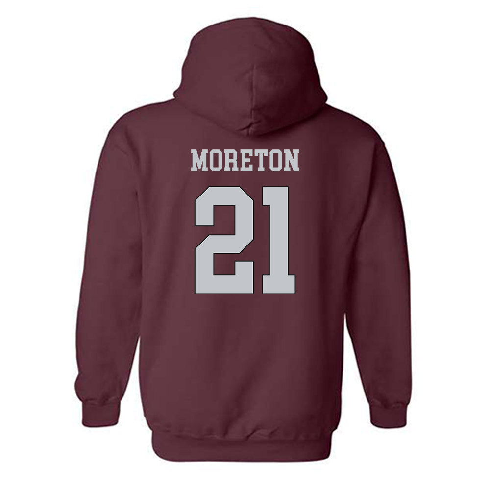 Mississippi State - NCAA Softball : Brinkley Moreton - Sports Shersey Hooded Sweatshirt-1