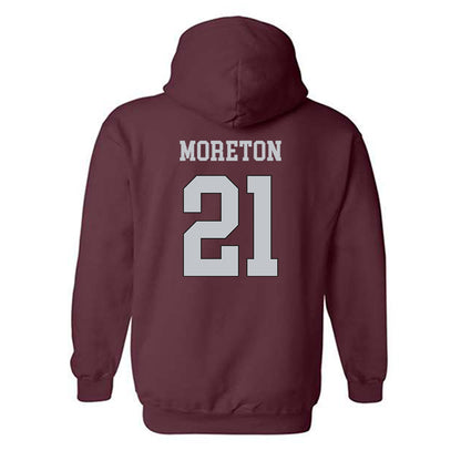 Mississippi State - NCAA Softball : Brinkley Moreton - Sports Shersey Hooded Sweatshirt-1