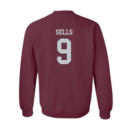 Mississippi State - NCAA Softball : Kiarra Sells - Sports Shersey Crewneck Sweatshirt-1
