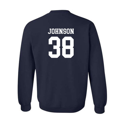 Oral Roberts - NCAA Baseball : Comner Johnson - Classic Shersey Crewneck Sweatshirt-1