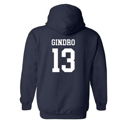 Oral Roberts - NCAA Men's Soccer : Enzo Gindro - Classic Shersey Hooded Sweatshirt